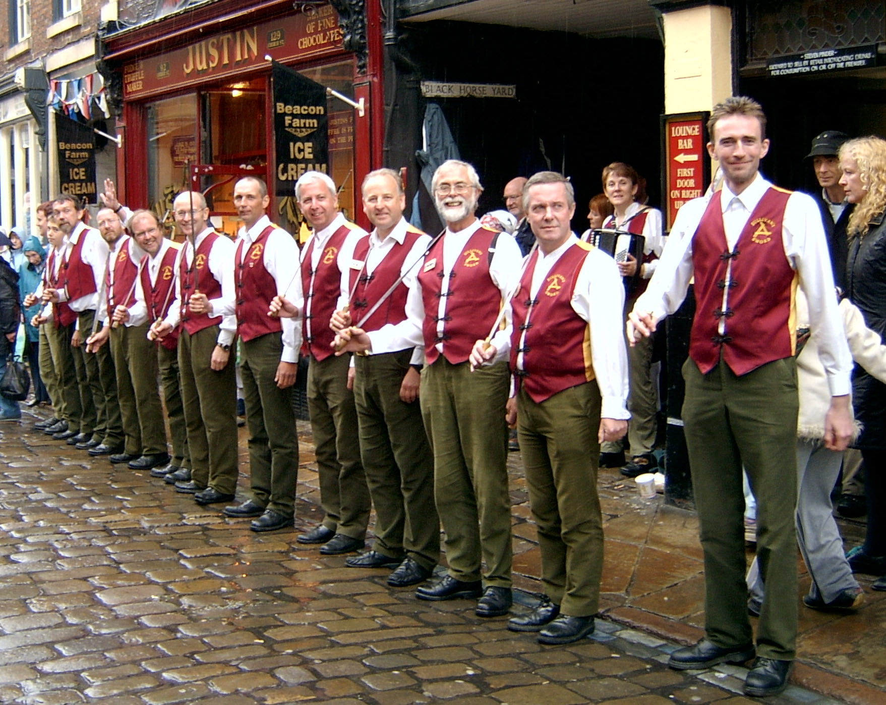At the 'Sword Spectacular' Whitby 2004