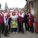 On the Goathland station platform, Oct 2015