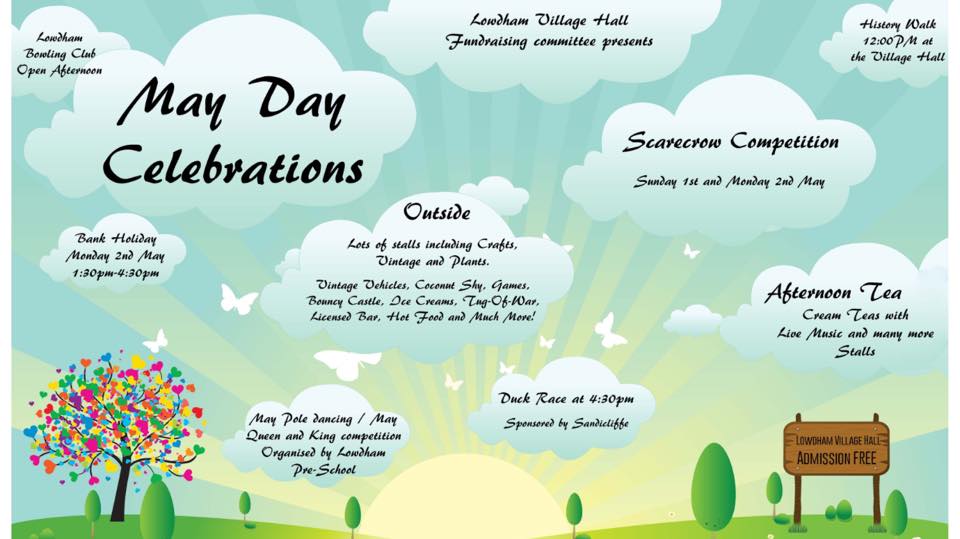 Lowdham Village Hall - May-Day